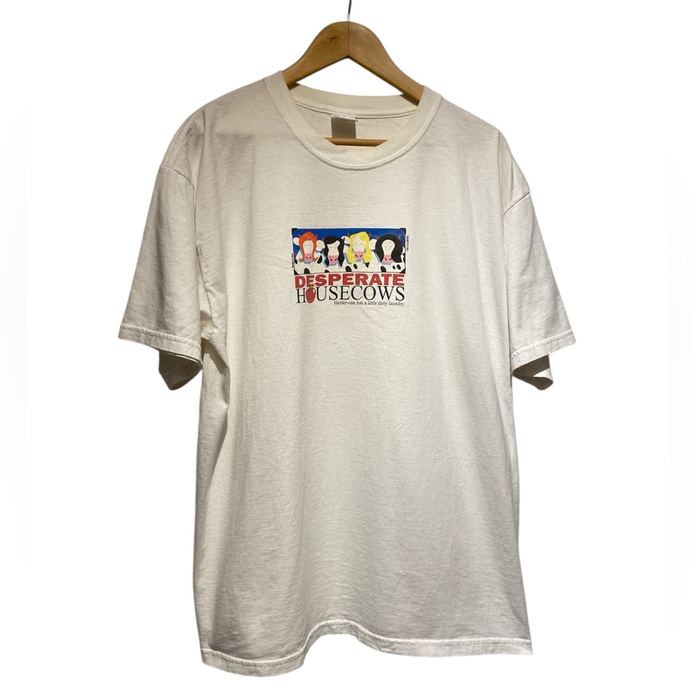 PEI Cows Graphic T-Shirt Size Large